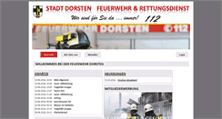 Desktop Screenshot of ff-dorsten.de