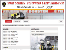 Tablet Screenshot of ff-dorsten.de
